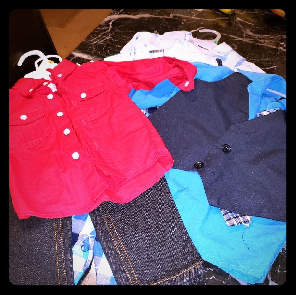 12 months boy's suits